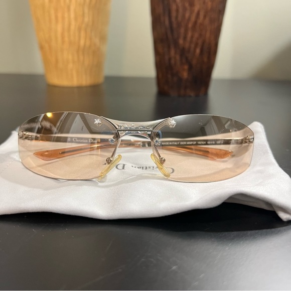 Dior Accessories - Authentic DIOR Vintage Y2K MiniPop light pink/ombre tint lenses